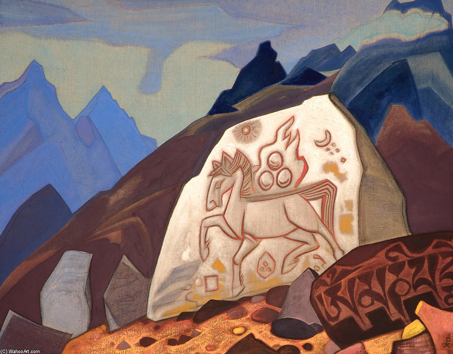 Nicholas Roerich-Horse Of Happiness